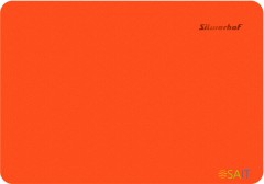 Доска для лепки Silwerhof 957010 Neon прямоугольная A5 пластик 1мм оранжевый