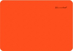 Доска для лепки Silwerhof 957010 Neon прямоугольная A5 пластик 1мм оранжевый