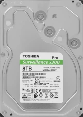 Жесткий диск Toshiba SATA-III 8TB MD10ADA800V Surveillance S300 Pro (7200rpm) 512Mb 3.5"