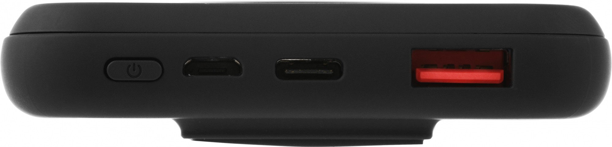 Мобильный аккумулятор Cactus CS-PBFSRT-10000 10000mAh 4.5A USB-A/USB-C беспров.зар. черный