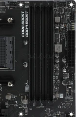 Материнская плата MSI B550M PRO-VDH WIFI Soc-AM4 AMD B550 4xDDR4 mATX AC`97 8ch(7.1) GbLAN RAID+HDMI+DP