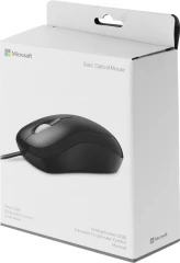 Мышь Microsoft Basic Optical Mouse Black черный оптическая 1000dpi USB 2but (P58-00057)