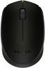 Мышь Logitech B170 черный/темно-серый оптическая 1000dpi беспров. USB для ноутбука 2but (910-004659)
