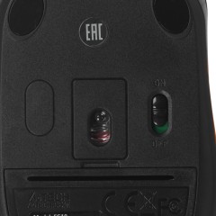 Мышь A4Tech Fstyler FG10 черный/оранжевый оптическая 2000dpi беспров. USB 4but (FG10 ORANGE)