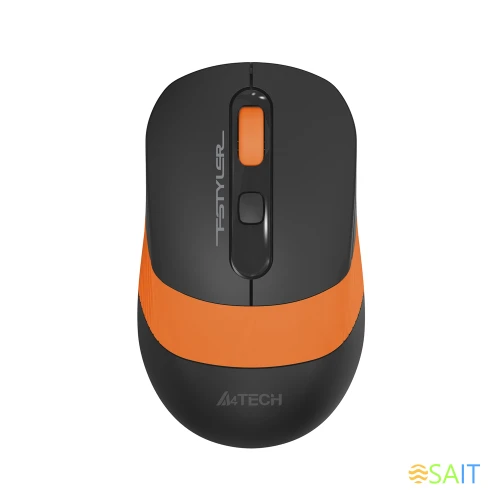 Мышь A4Tech Fstyler FG10 черный/оранжевый оптическая 2000dpi беспров. USB 4but (FG10 ORANGE)