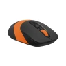 Мышь A4Tech Fstyler FG10 черный/оранжевый оптическая 2000dpi беспров. USB 4but (FG10 ORANGE)