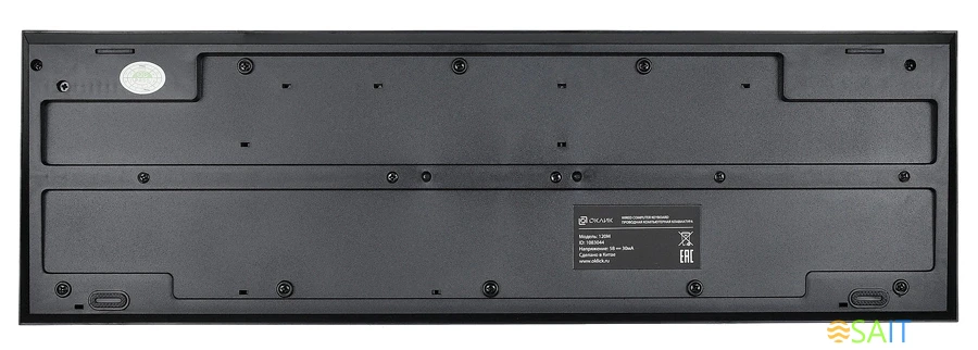 Клавиатура Оклик 120M черный USB (1083044)