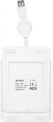 Числовой блок A4Tech FK13 белый USB slim для ноутбука (FK13 USB ( WHITE )) кабель 0.7м