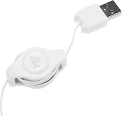 Числовой блок A4Tech FK13 белый USB slim для ноутбука (FK13 USB ( WHITE )) кабель 0.7м