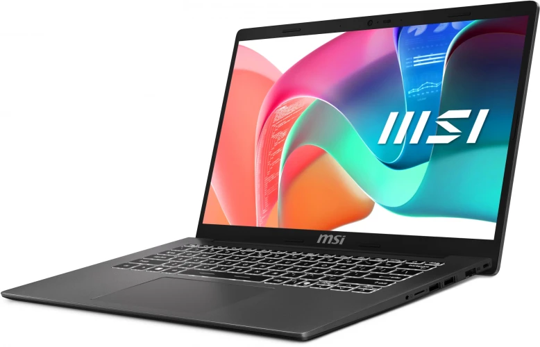 Ноутбук MSI Modern 14 F13MG-069XRU Core i7 1355U 16Gb SSD512Gb Intel Iris Xe graphics 14" IPS FHD (1920x1080) Free DOS grey WiFi BT Cam (9S7-14S121-069)