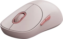 Мышь Xiaomi Wireless Mouse 3 розовый оптическая 1200dpi silent беспров. BT/Radio USB для ноутбука 4but (BHR8911GL)