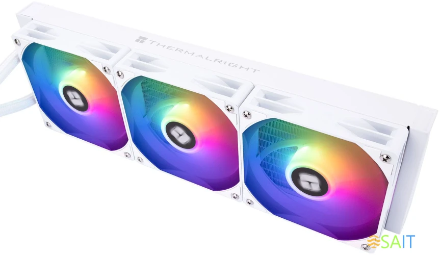 Система водяного охлаждения Thermalright Frozen Horizon 360 V2 ARGB Soc-AM5/AM4/1200/1700/1851 белый 4-pin 29.5dB Al Ret (F-HORIZON-360-WH-V2)