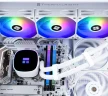 Система водяного охлаждения Thermalright Frozen Horizon 360 V2 ARGB Soc-AM5/AM4/1200/1700/1851 белый 4-pin 29.5dB Al Ret (F-HORIZON-360-WH-V2)