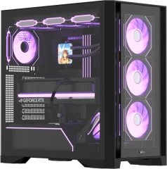 Корпус Formula Air Power G8 Floe черный без БП ATX 6x120mm 2x140mm 2xUSB3.0 audio bott PSU