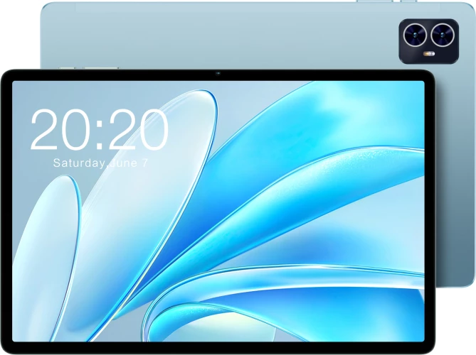 Планшет Teclast M50S T606 (1.6) 8C RAM4Gb ROM128Gb 10.1" IPS 1280x800 Android 14 голубой 13Mpix 5Mpix BT WiFi microSD 256Gb 6000mAh 10hr