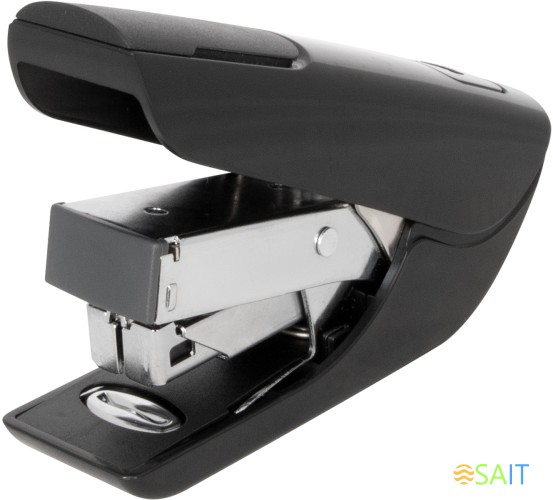 Степлер Kw-Trio 0556B-BLK Mini Air touch 24/6 26/6 (20листов) черный 50скоб пластик коробка