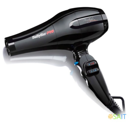 Фен Babyliss Pro Prodigio Ionic 2300Вт черный (BAB6730IRE)