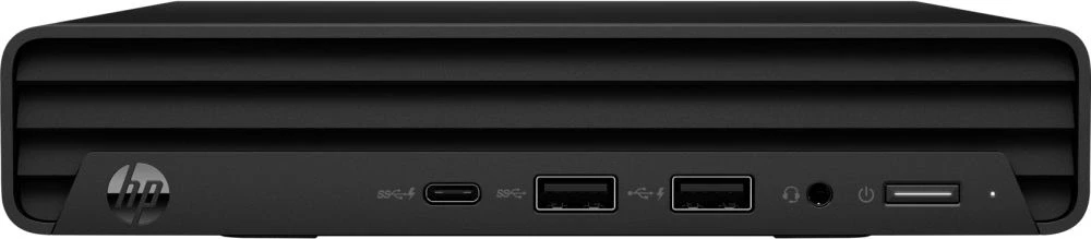 Неттоп HP 260 G9 Mini i3 1315U (1.2) 8Gb SSD256Gb UHDG FreeDOS GbitEth WiFi BT 65W kb мышь клавиатура черный (A1HV3ES)