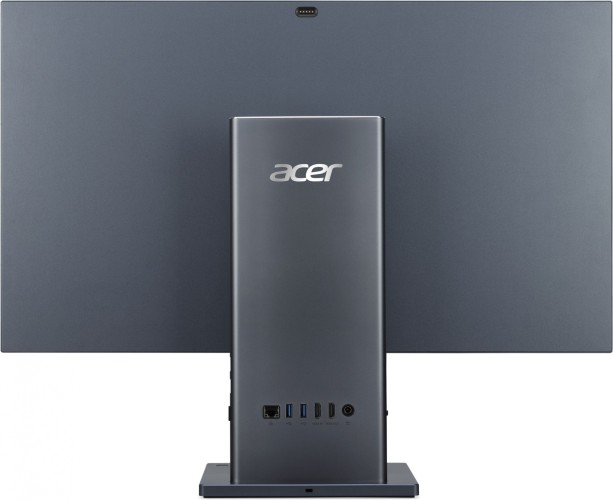 Моноблок Acer Aspire S27-1755 27" WQHD i7 1260P (2.1) 16Gb SSD1Tb Iris Xe CR Eshell GbitEth WiFi BT 135W клавиатура мышь Cam серый 2560x1440