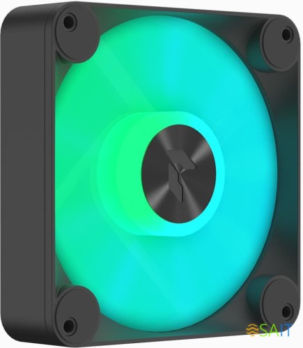 Вентилятор для корпуса Aerocool APNX FP1-140 ARGB 140х140x30 черный 4-pin 32дБ (FP1-140 BK) Ret