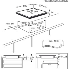 Встраиваемые индукционные панели ELECTROLUX Electrolux EIS67453