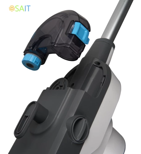 Швабра паровая Domfy DSW-SM710 1500Вт белый/серый