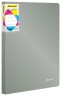 Папка с 30 прозр.вклад. Silwerhof Perlen 292931-77 A4 0.8мм карман серебристый металлик