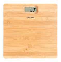 Весы напольные электронные Starwind SSP6070 макс.180кг бамбук
