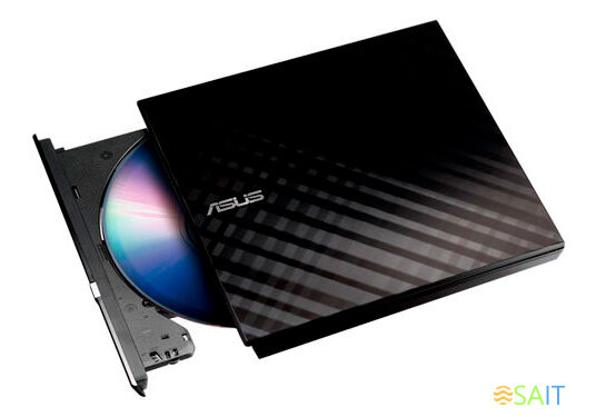Привод DVD-RW Asus SDRW-08D2S-U LITE/BLK/G/AS черный USB внешний RTL