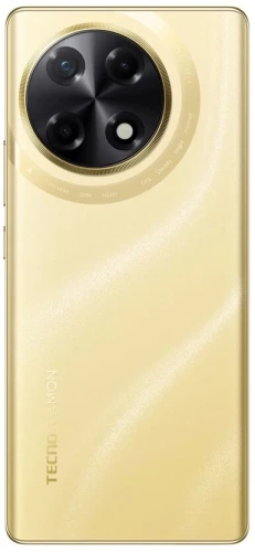 Смартфон Tecno Camon 30S 128Gb 8Gb золотистый моноблок 3G 4G 2Sim 6.78" 1080x2436 Android 14 50Mpix 802.11 a/b/g/n/ac NFC GPS GSM900/1800 Protect FM A-GPS