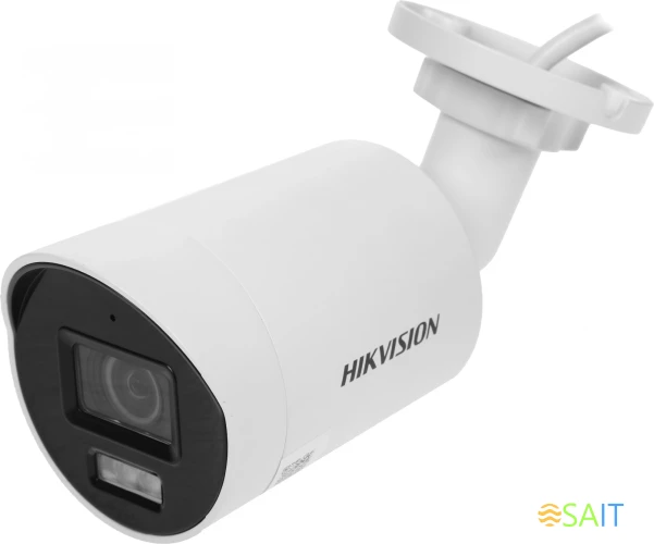 Камера видеонаблюдения IP Hikvision DS-2CD2087G2H-LIU(4MM) 4-4мм цв. корп.:серый