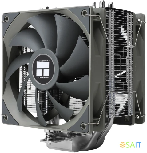 Устройство охлаждения(кулер) Thermalright Assassin Spirit 120 Plus V2 Soc-AM5/AM4/1200/1700/1851 серый 4-pin 25.6dB Al+Cu 500gr Ret (AS120-V2-PLUS)