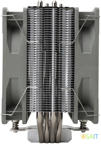 Устройство охлаждения(кулер) Thermalright Assassin Spirit 120 Plus V2 Soc-AM5/AM4/1200/1700/1851 серый 4-pin 25.6dB Al+Cu 500gr Ret (AS120-V2-PLUS)