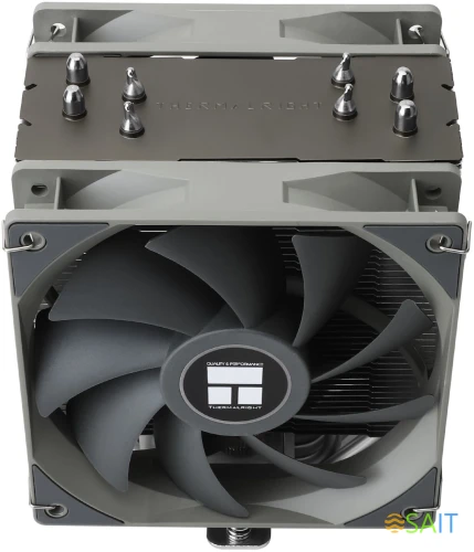 Устройство охлаждения(кулер) Thermalright Assassin Spirit 120 Plus V2 Soc-AM5/AM4/1200/1700/1851 серый 4-pin 25.6dB Al+Cu 500gr Ret (AS120-V2-PLUS)