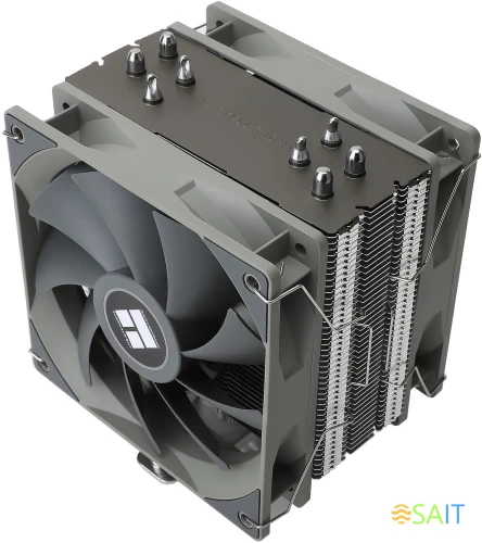 Устройство охлаждения(кулер) Thermalright Assassin Spirit 120 Plus V2 Soc-AM5/AM4/1200/1700/1851 серый 4-pin 25.6dB Al+Cu 500gr Ret (AS120-V2-PLUS)