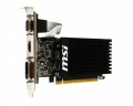 Видеокарта MSI PCI-E 2.0 GT 710 2GD3H LP NVIDIA GeForce GT 710 2Gb 64bit DDR3 954/1600 DVIx1 HDMIx1 CRTx1 HDCP Ret low profile