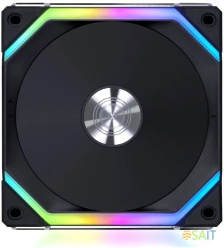 Вентилятор для корпуса Lian-Li Uni Fan SL Wireless 120 ARGB 120х124.5x28 черный 4-pin 28.5дБ (G99.12SL1W1B.R0) Ret