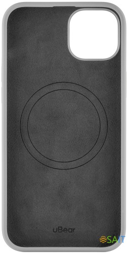 Чехол (клип-кейс) uBear для Apple iPhone 15 Plus Touch Mag Case with MagSafe серый (CS272MG67TH-I23M)