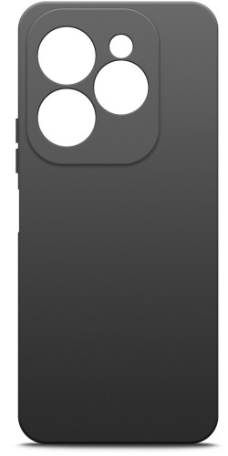 Чехол (клип-кейс) BoraSCO для Infinix Hot 40i/Smart 8/Smart 8 Plus черный (72733)