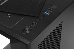 Корпус Formula Crystal Z5 TG черный без БП mATX 6x120mm 1xUSB2.0 1xUSB3.0 audio bott PSU