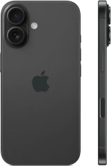 Смартфон Apple A3287 iPhone 16 128Gb черный моноблок 3G 4G 1Sim 6.1" 1179x2556 iOS 18 48Mpix 802.11 a/b/g/n/ac/ax/be NFC GPS Protect