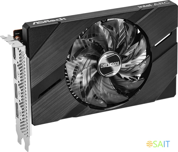 Видеокарта Asrock PCI-E 4.0 A380 CLI 6GO INTEL ARC A380 6Gb 96bit GDDR6 2250/15500 HDMIx1 DPx3 HDCP Ret