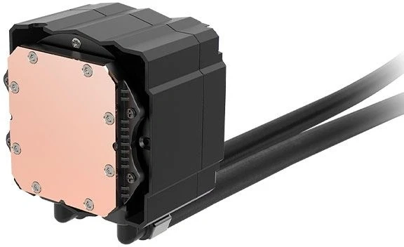 Система водяного охлаждения Thermaltake LA360-S ARGB Soc-AM5/AM4/1200/1700/1851 черный 4-pin 38.35dB Al LCD 360W Ret (CL-W462-PL12SW-A)