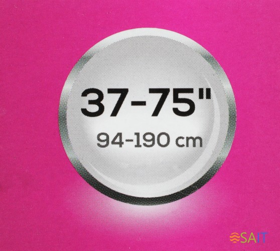 Кронштейн для телевизора Ultramounts UM835T черный 37"-70" макс.35кг настенный наклон