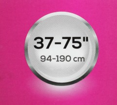 Кронштейн для телевизора Ultramounts UM835T черный 37"-70" макс.35кг настенный наклон