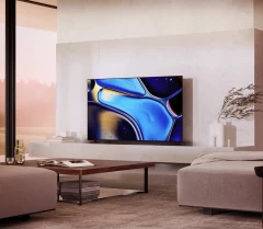 Телевизор OLED Sony 55" K-55XR80 BRAVIA темно-серебристый 4K Ultra HD 120Hz DVB-T DVB-T2 USB WiFi Smart TV