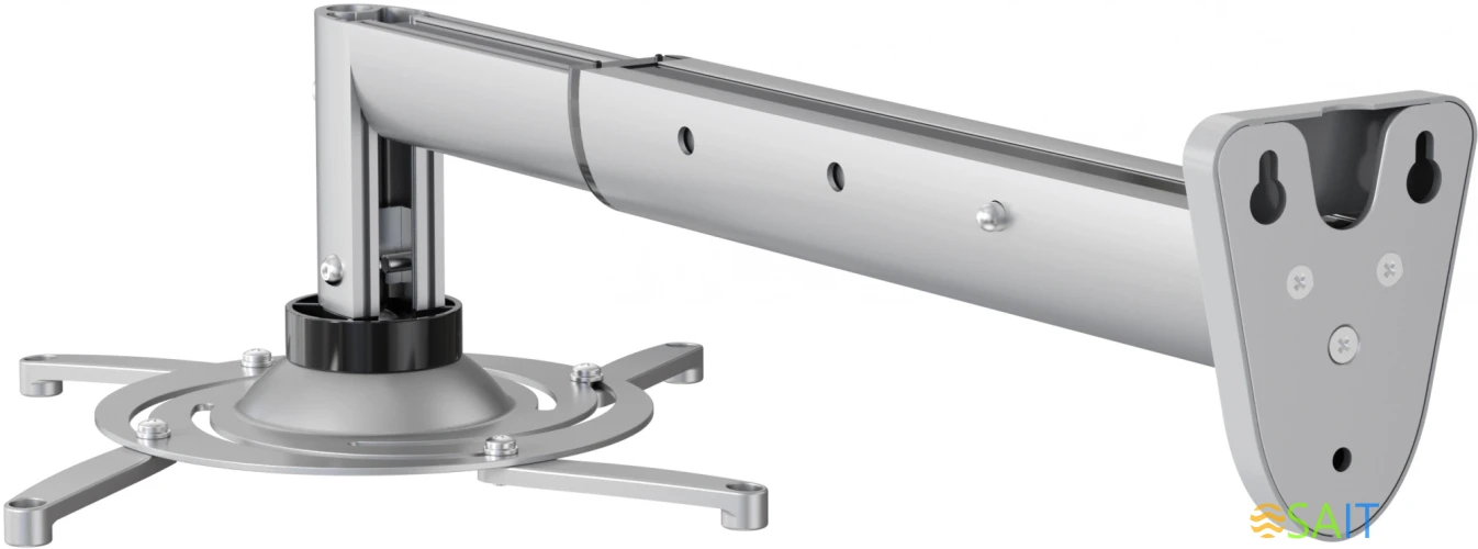 Кронштейн для проектора Cactus CS-VM-PR05BL-AL серебристый макс.10кг настенный поворот и наклон