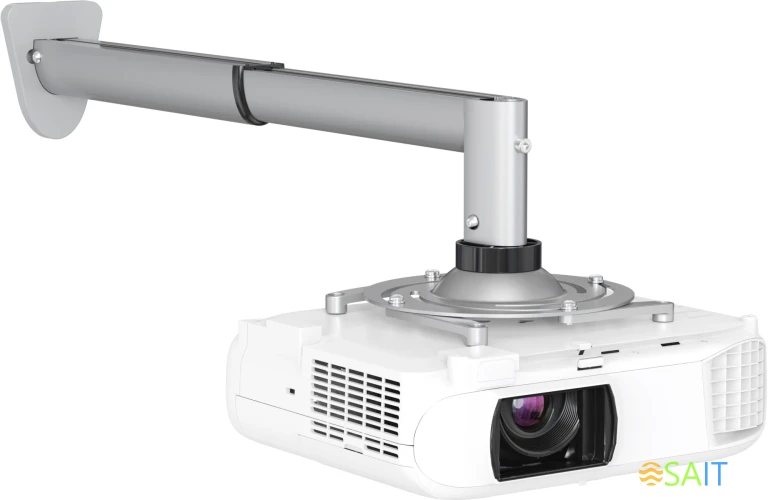 Кронштейн для проектора Cactus CS-VM-PR05BL-AL серебристый макс.10кг настенный поворот и наклон