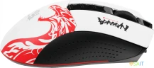 Мышь A4Tech Bloody R90 Plus Naraka белый/рисунок оптическая 5000dpi беспров. USB 7but