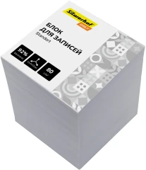 Блок для записей бумажный Silwerhof Daily Стандарт 90x90x90мм 80г/м2 92% белый